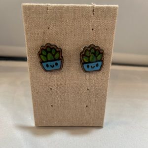 Succulent Earrings